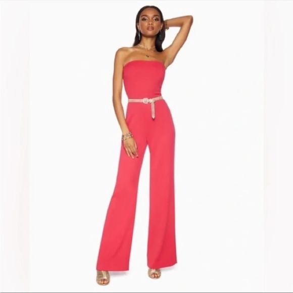 NWT ramy brook Vivian jumpsuit strapless size 8